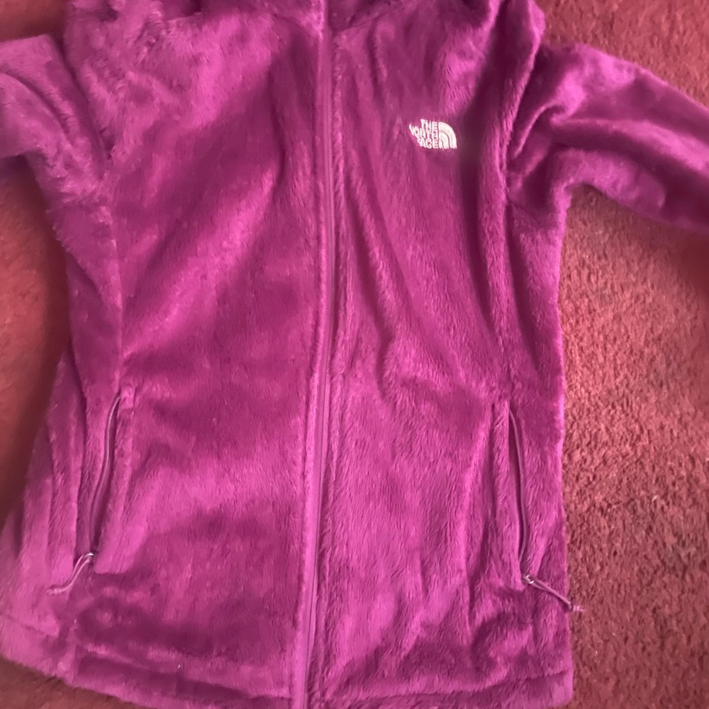 Purple North Face jacket